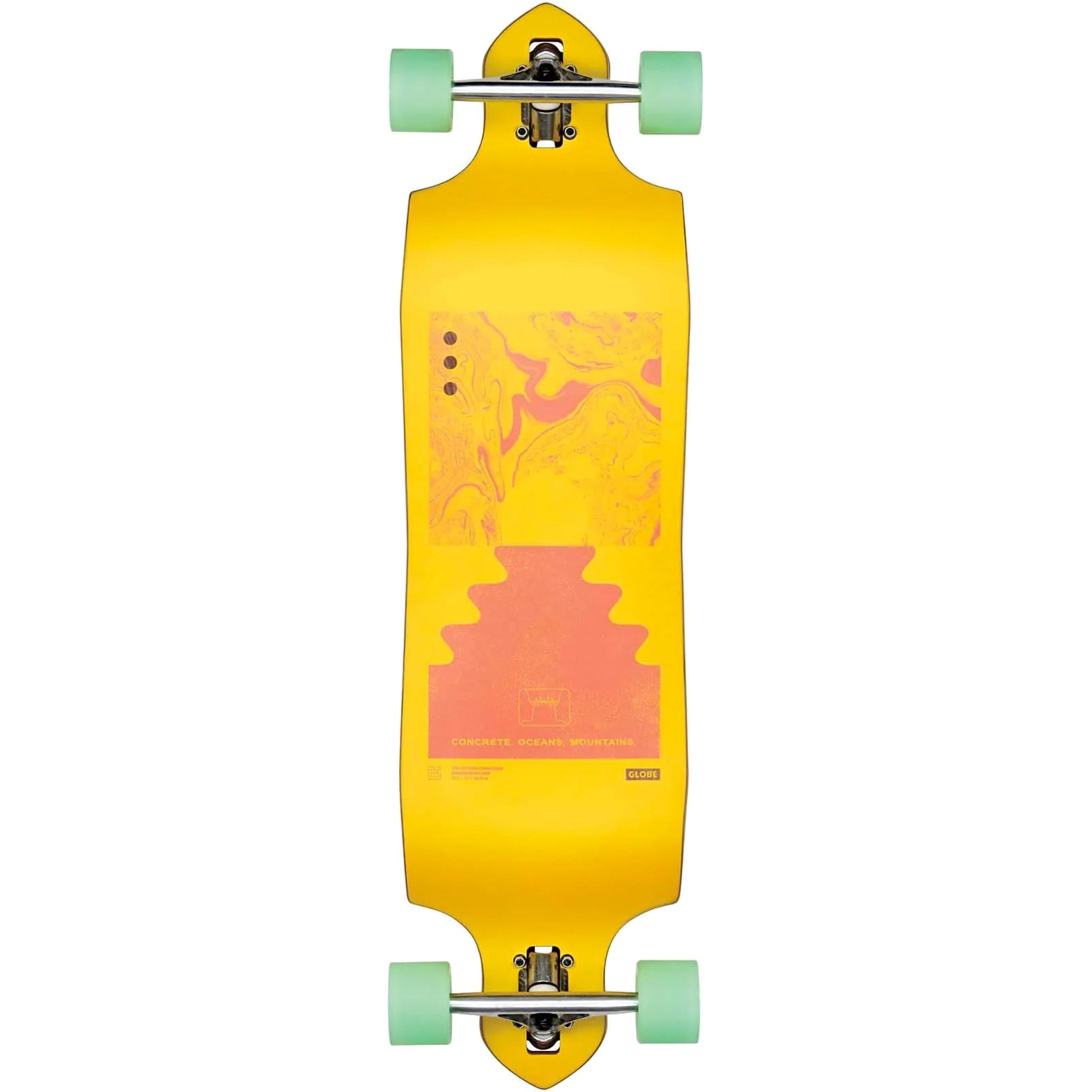 Globe Geminon Micro Drop Tidal Force Honey 37" Longboard Complete