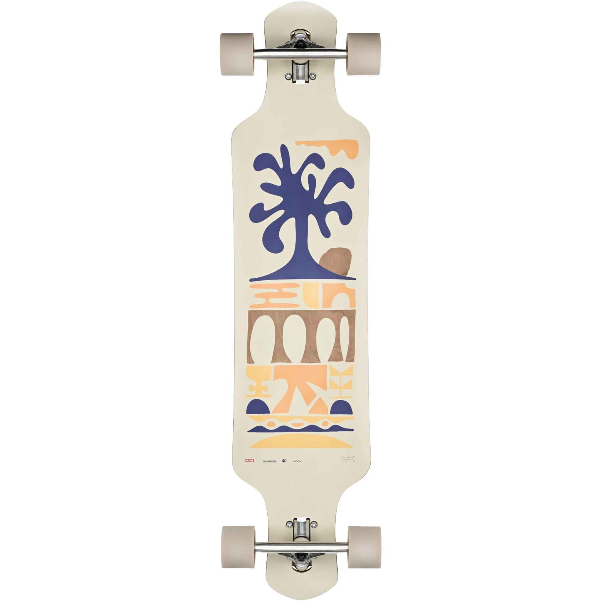 Globe Geminon Rock Mediterranean 40" Complete Longboard Complete
