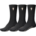Globe Gillette Crew Sock 3-Pack Black Socks