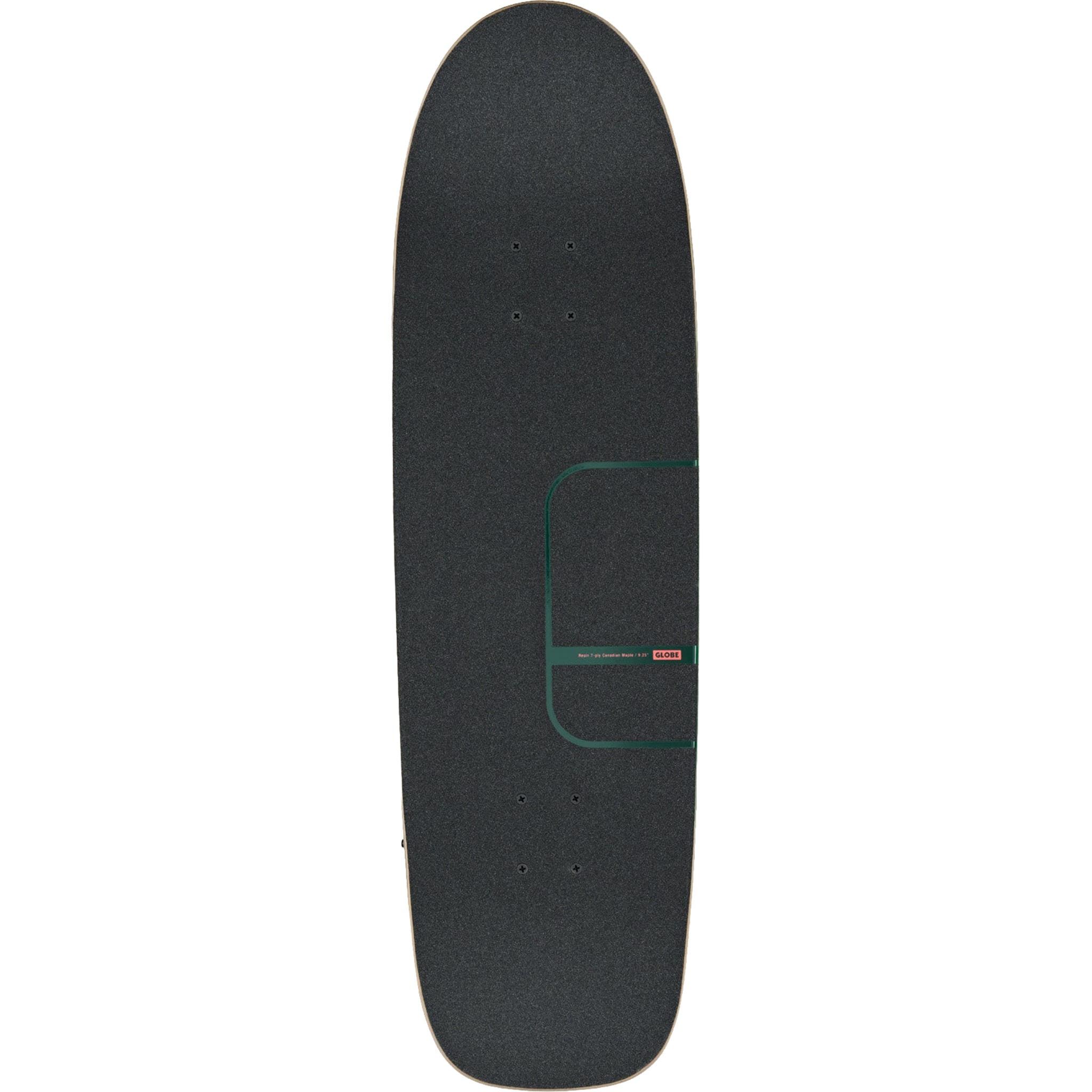 Globe Kerbo Cruiser Complete Black Maple Emerald Green 32" Longboard Complete