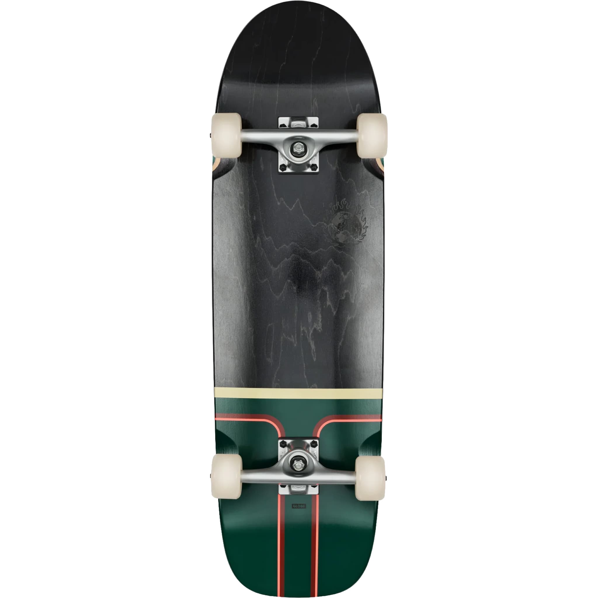 Globe Kerbo Cruiser Complete Black Maple Emerald Green 32" Longboard Complete