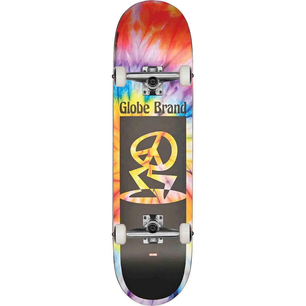 Globe Kids Peace Man Mid 7.6" Skateboard Complete Skateboard Complete