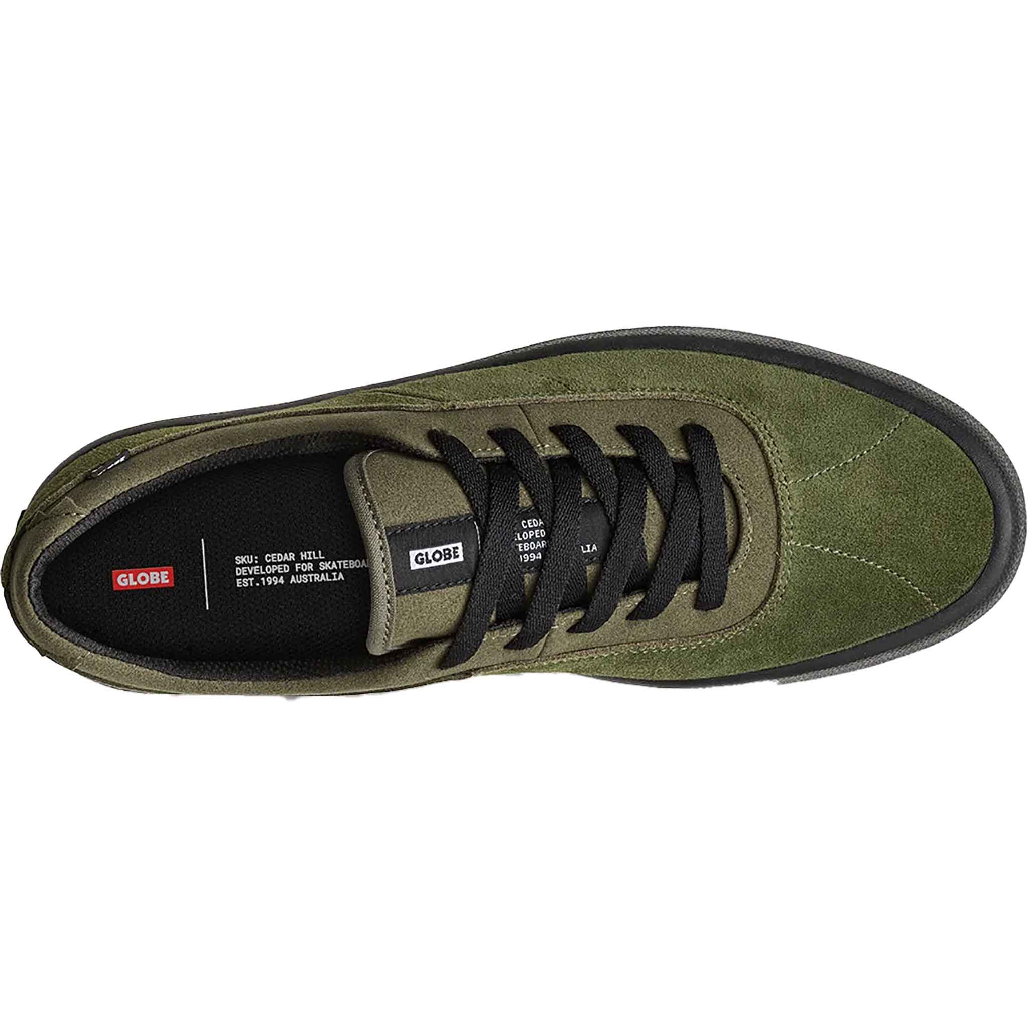 Globe Melbek Shoes Olive Black Shoes