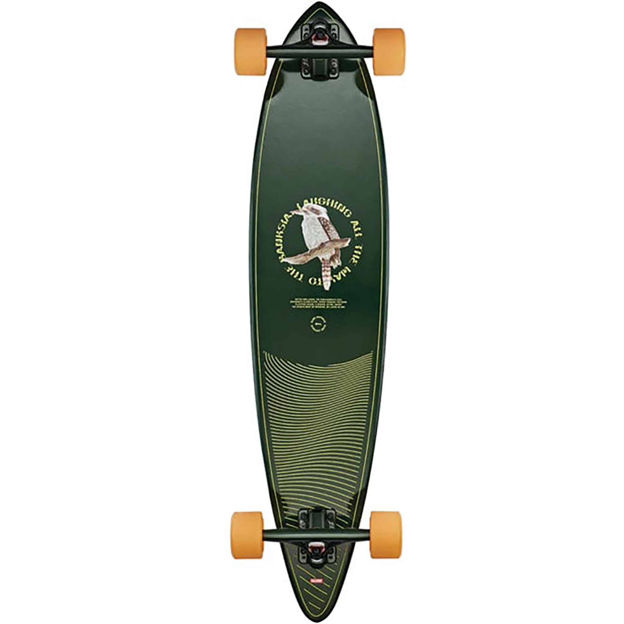 Globe Pintail 37" Kookaburra Longboard Complete