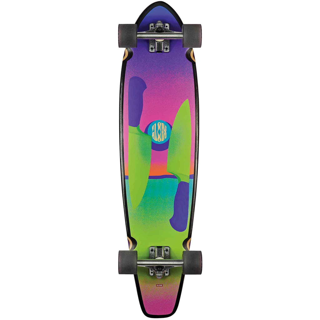 Globe The All-Time Sharps On The Brain 35" Longboard Complete