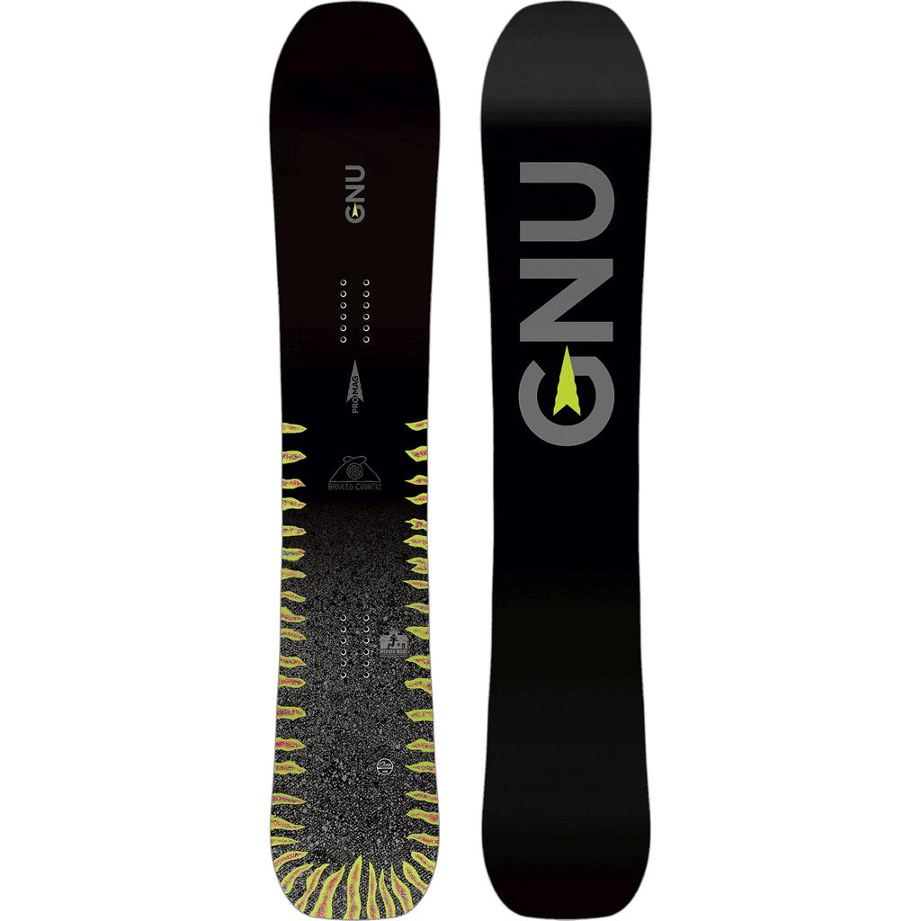 Gnu Banked Country Wide Snowboard 2024 Snowboard