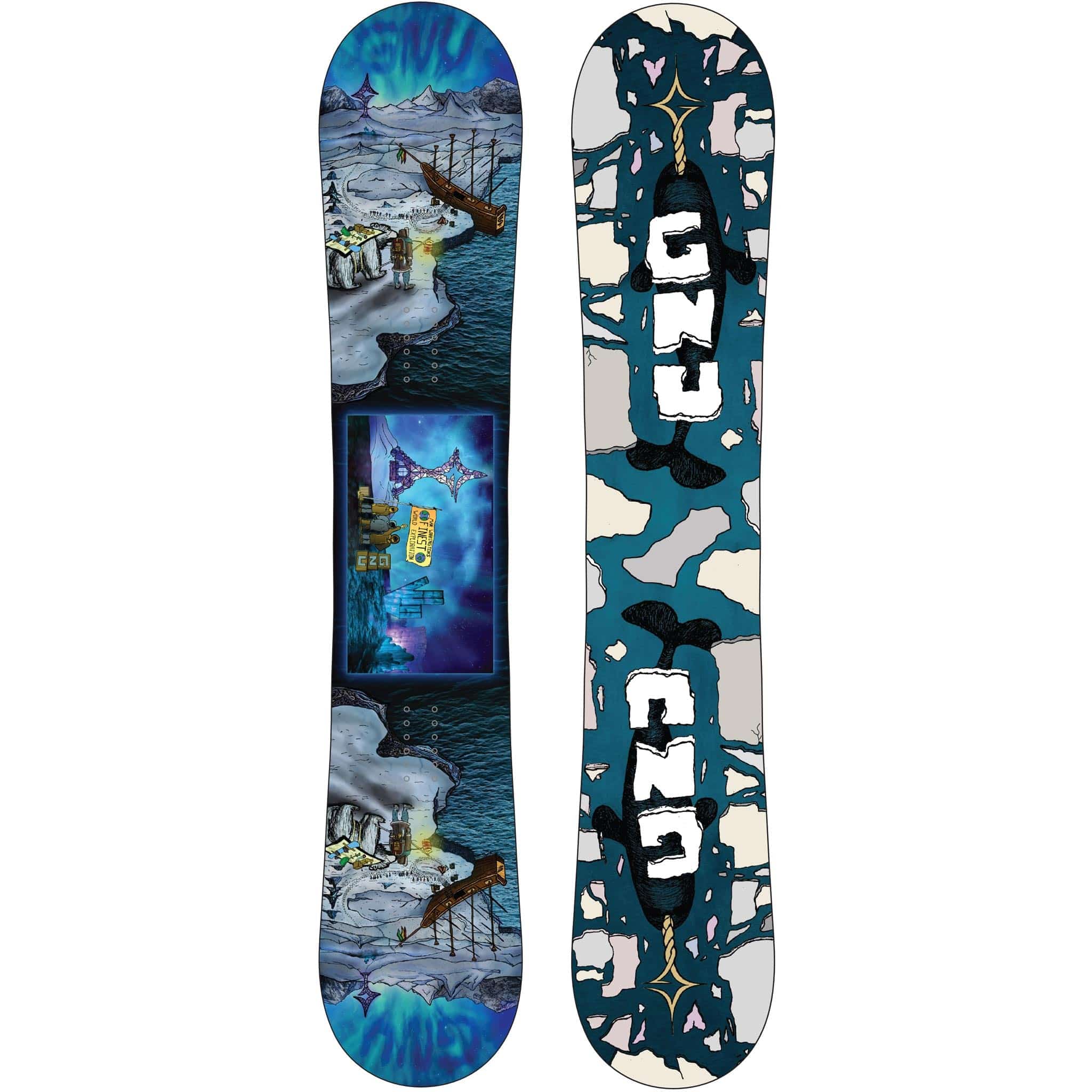 Gnu Finest Snowboard 2025 Snowboard