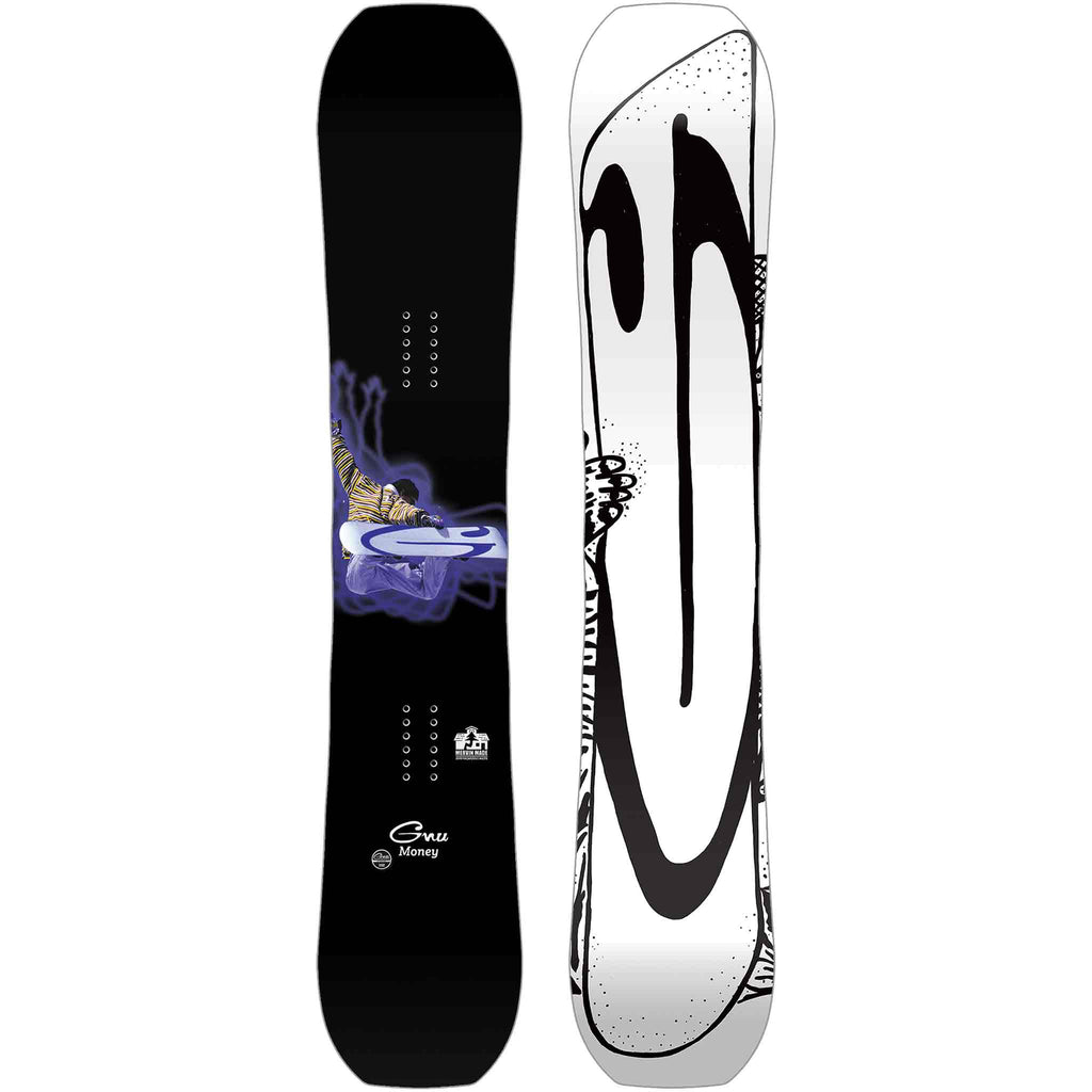 Gnu Money Wide Snowboard 2024 Snowboard
