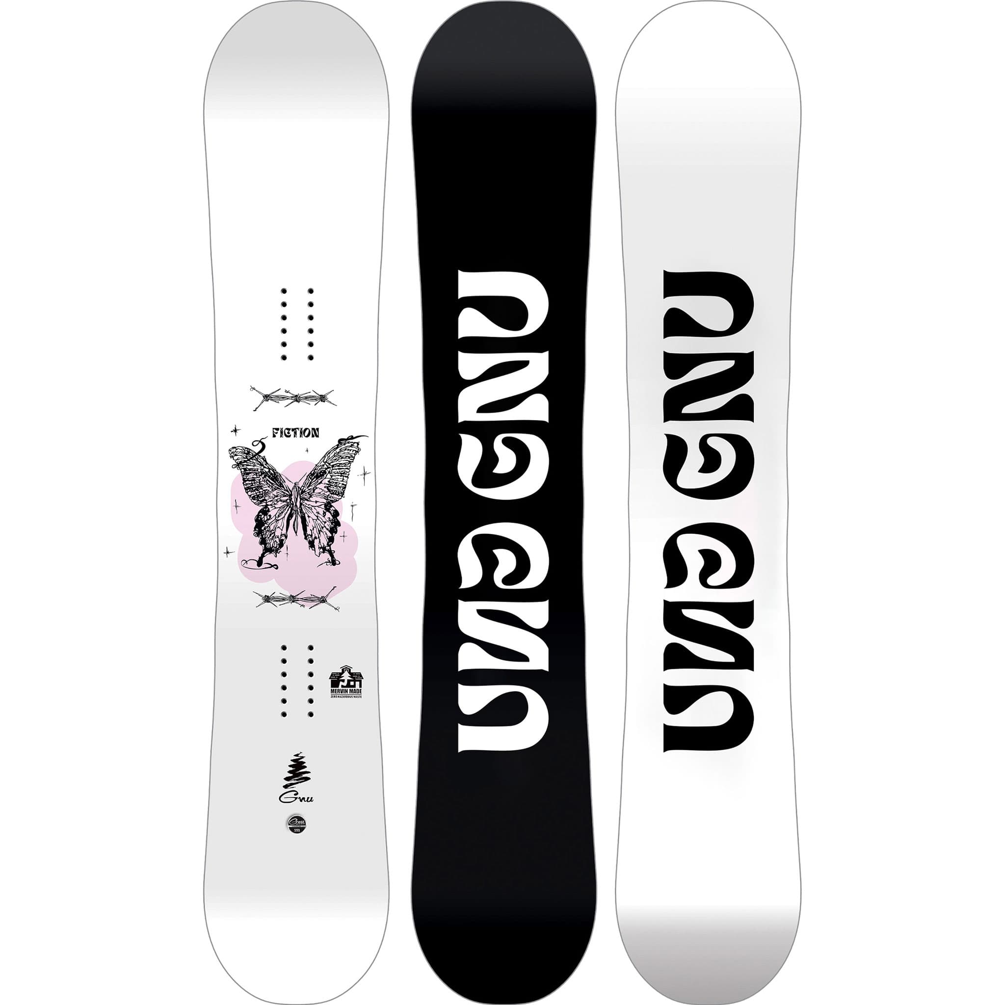 GNU Women's Fiction Snowboard 2027 Womens Snowboards