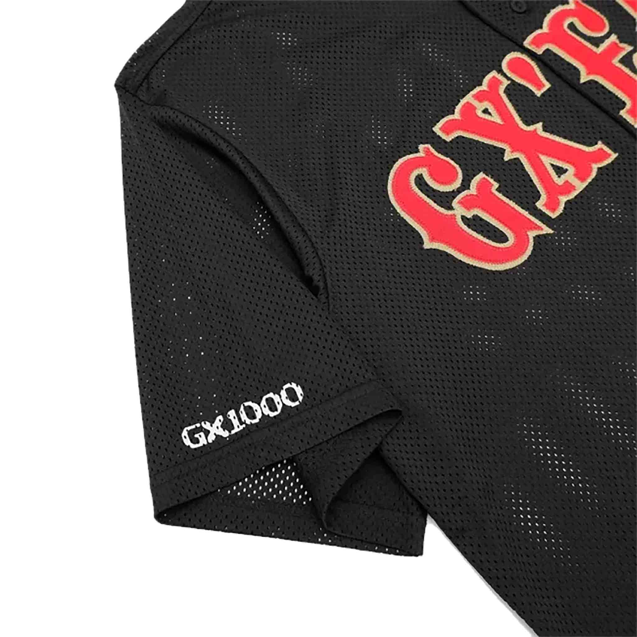 GX1000 Baseball Jersey Black T Shirt