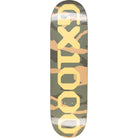 GX1000 OG Logo Camo Yellow Skateboard Deck 8.5" Skateboard