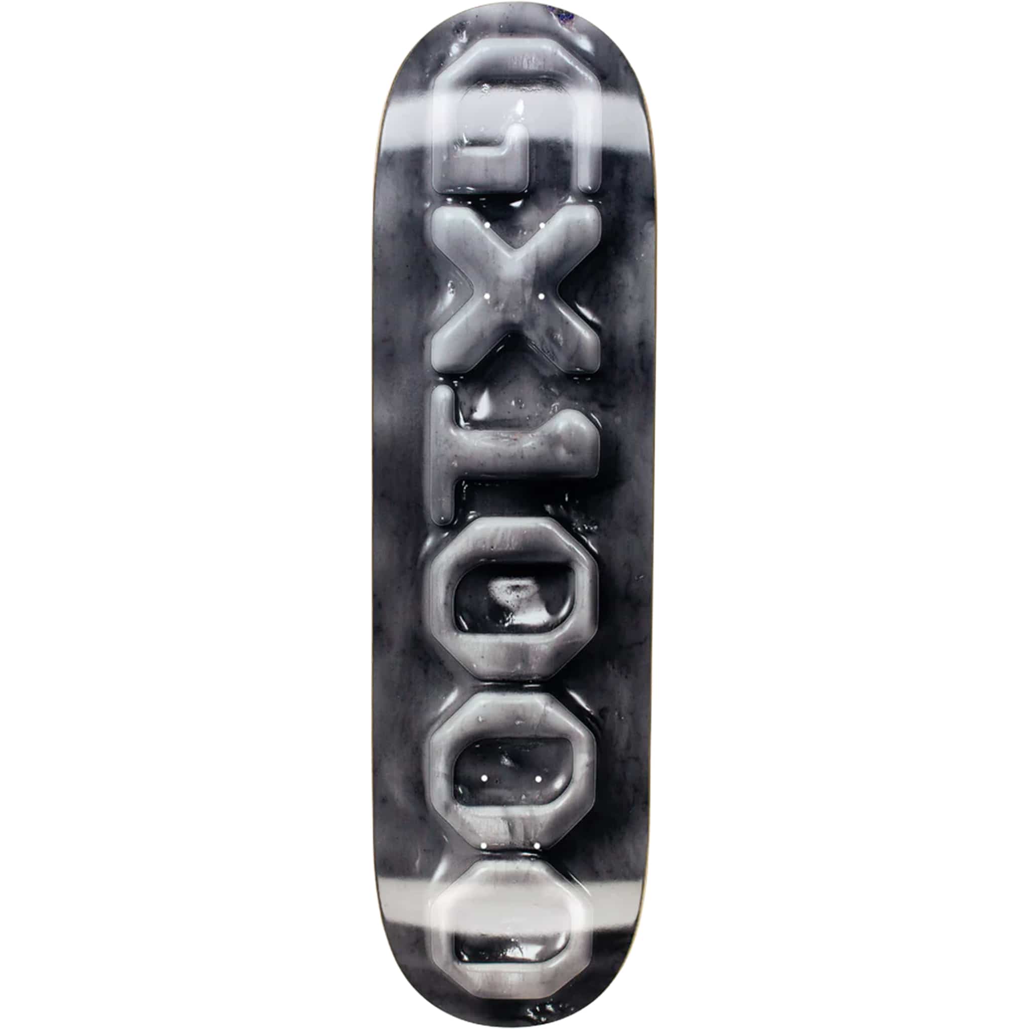 GX1000 OG Logo Ceramic Black Skateboard Deck 8.5" Skateboard