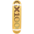 GX1000 OG Logo Patina Goldish Green Skateboard Deck 8.375" Skateboard