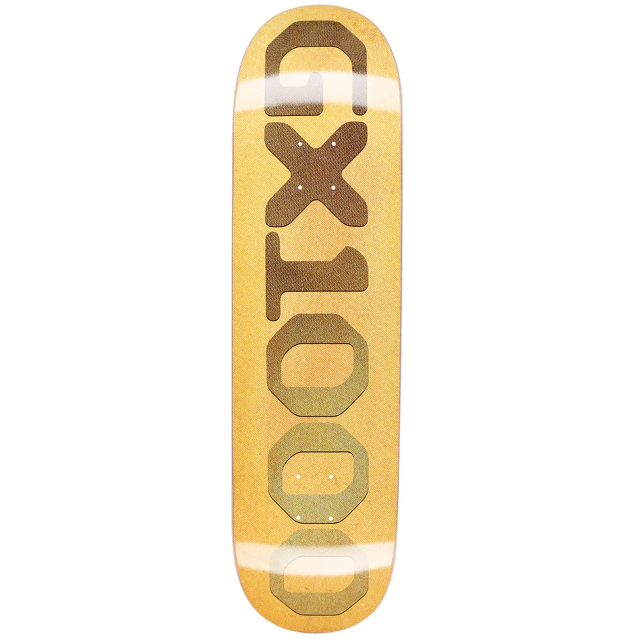 GX1000 OG Logo Patina Goldish Green Skateboard Deck 8.375" Skateboard