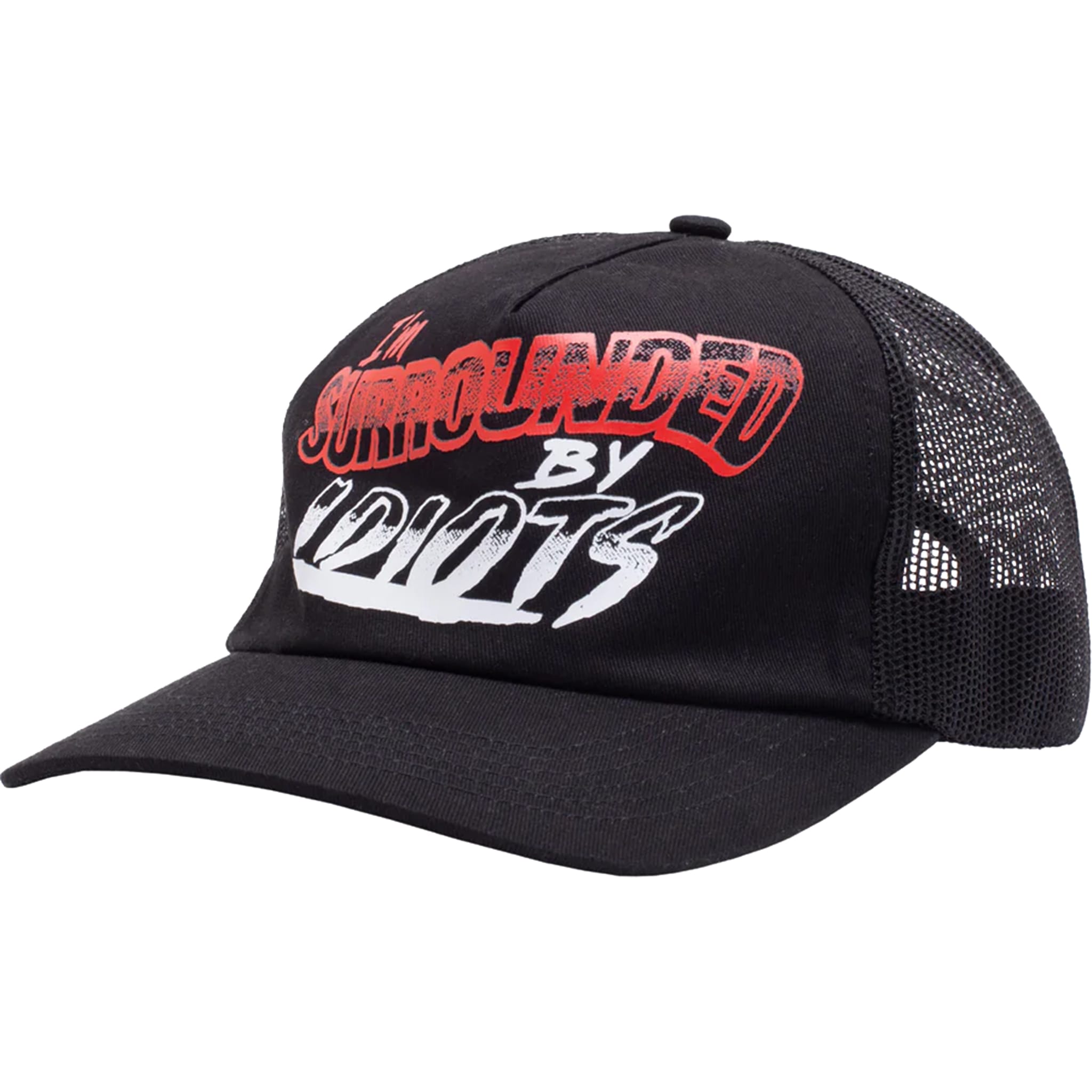 GX1000 Surrounded By Idiots Snapback Hat Black Hats