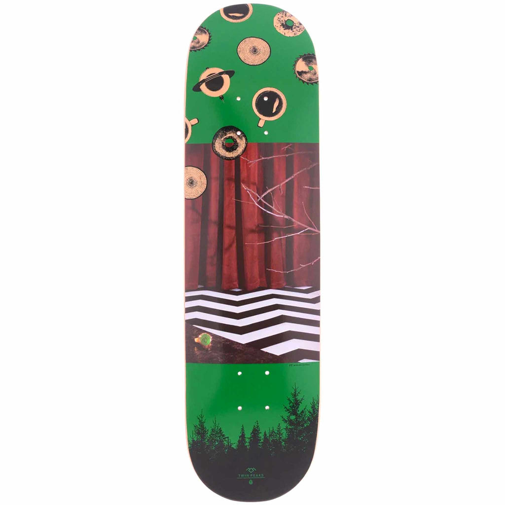 Habitat Twin Peaks Diorama Lodge 8” Skateboard Deck Skateboard