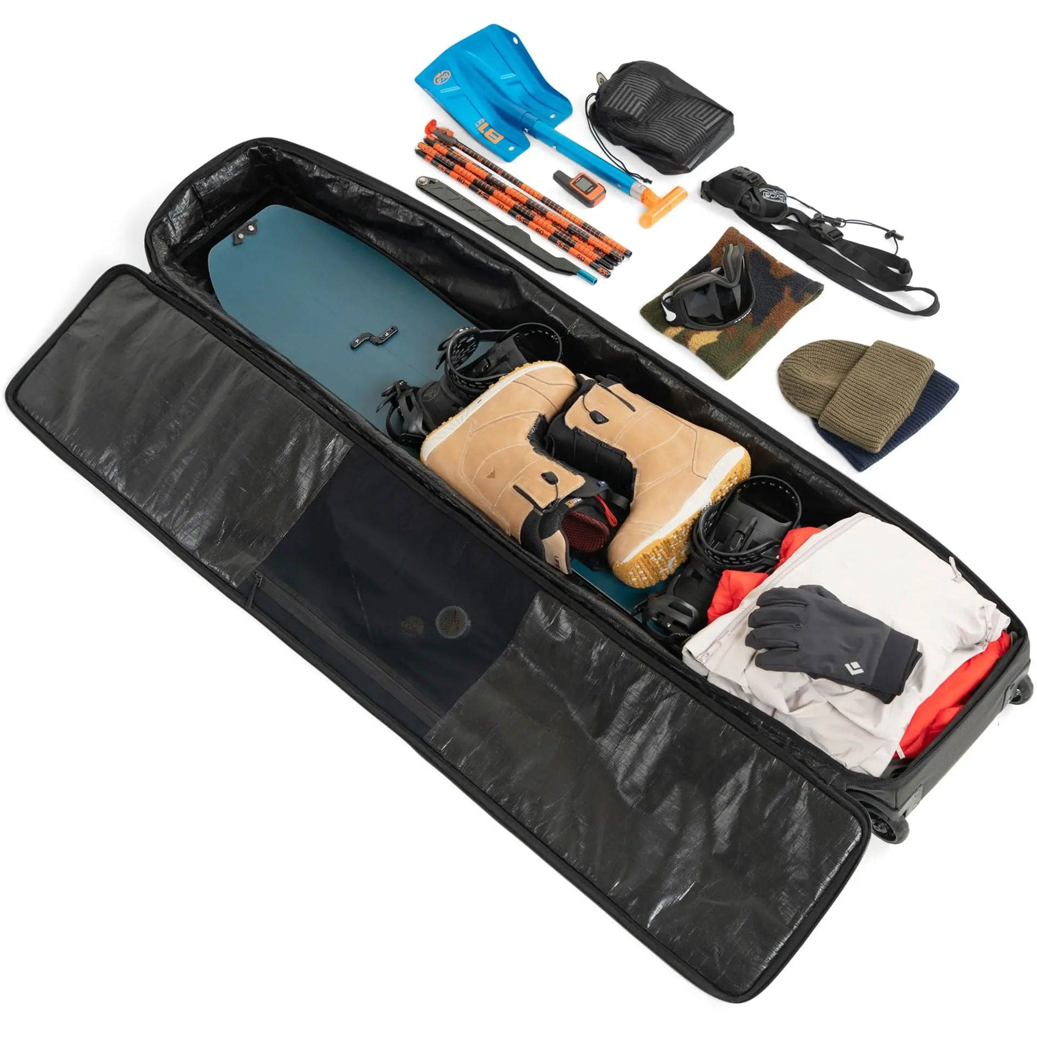 Herschel Snow Roller Bag 188cm Black Snowboard Bag