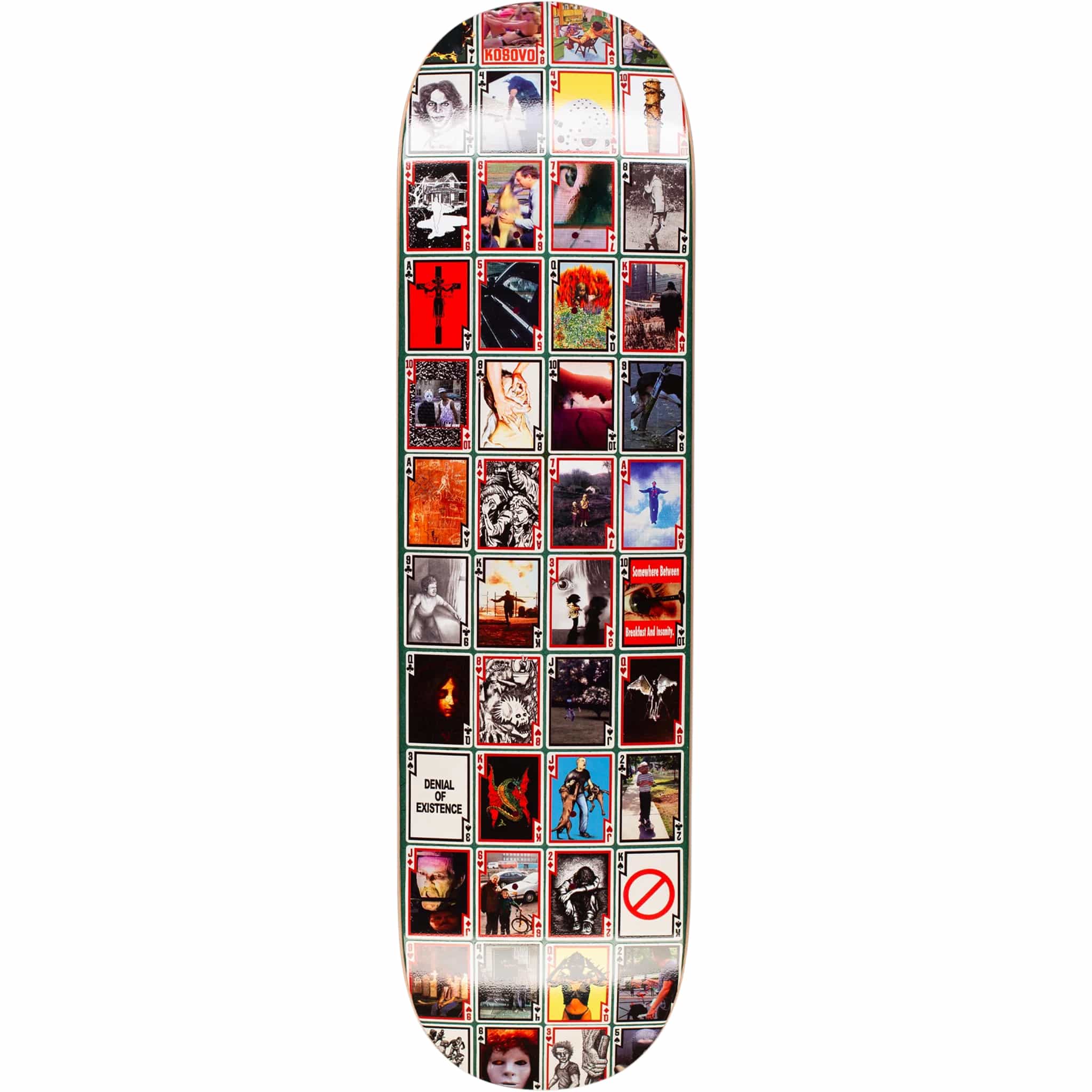 Hockey Playing Cards Skateboard Deck 8" Skateboard