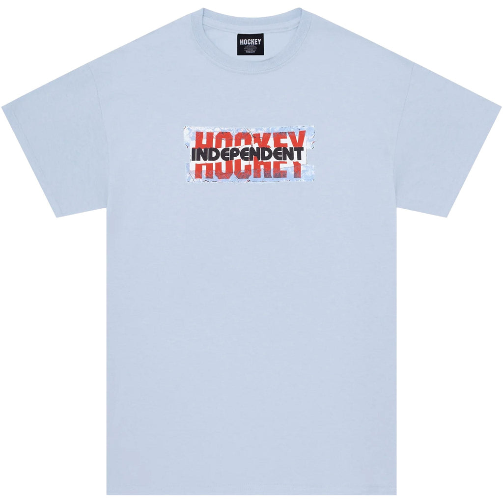 Hockey x Independent Decal Tee Light Blue T Shirt