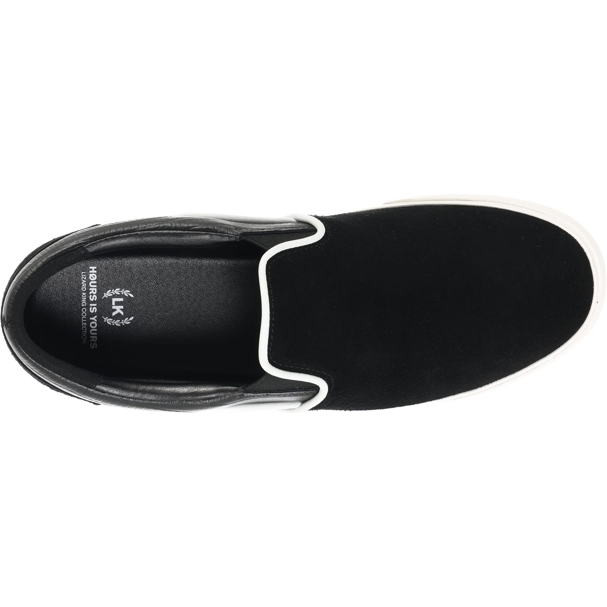 Hours Is Yours B1 Lizard King Shoe Black Iguana Shoes