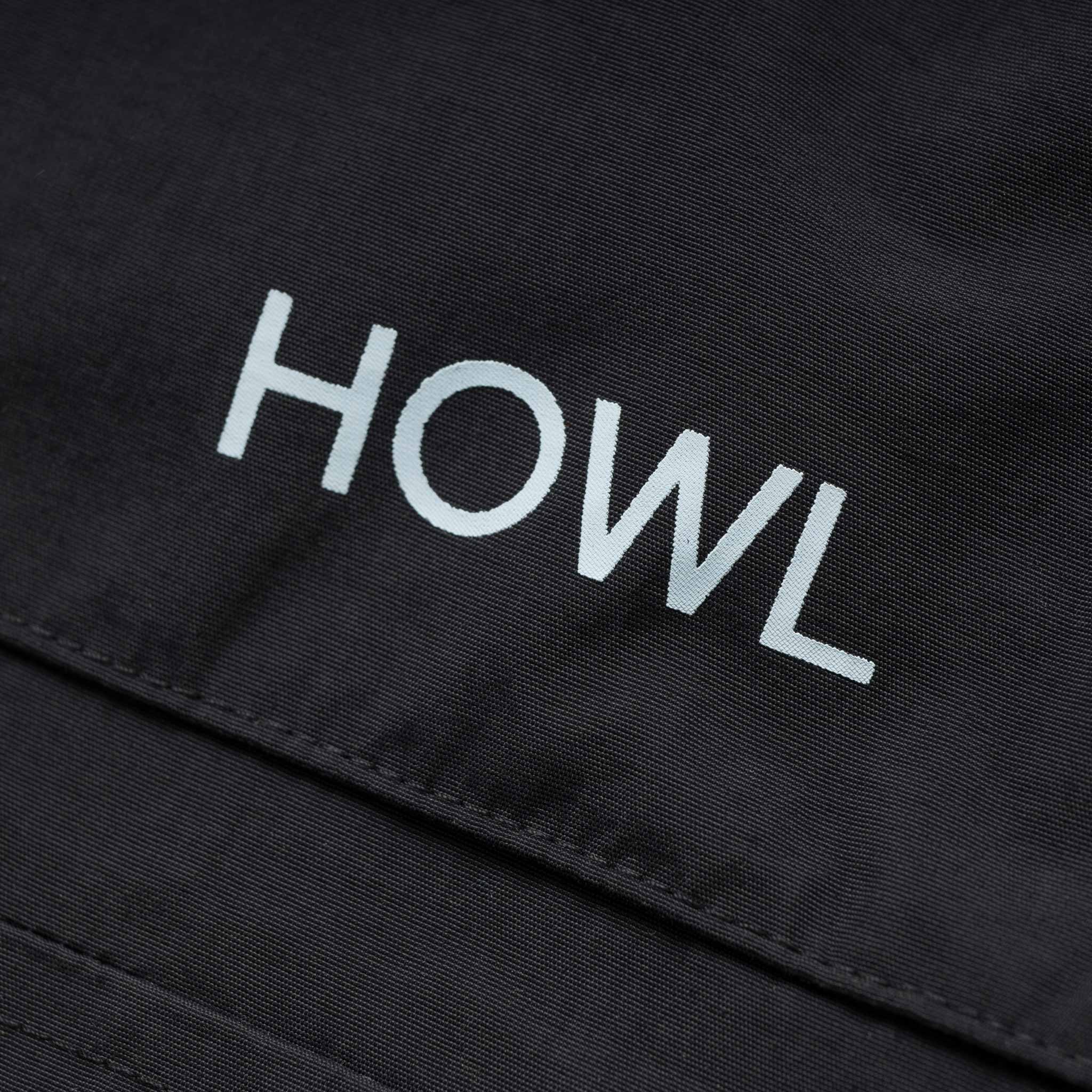 Howl Heritage Jacket 2026 Black Mens Snowboard Coat