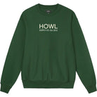 Howl Logo Crew Green Sweatshirts