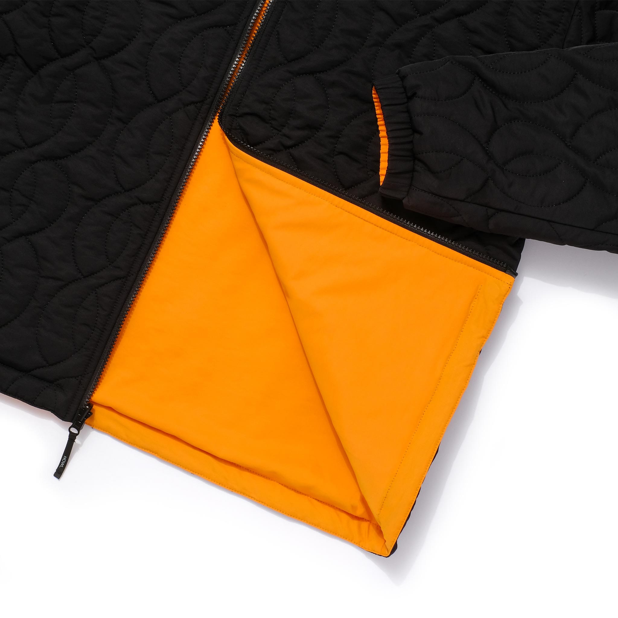 Howl Reversible Coaches Jacket Black Peach 2025 – Sanction Skate