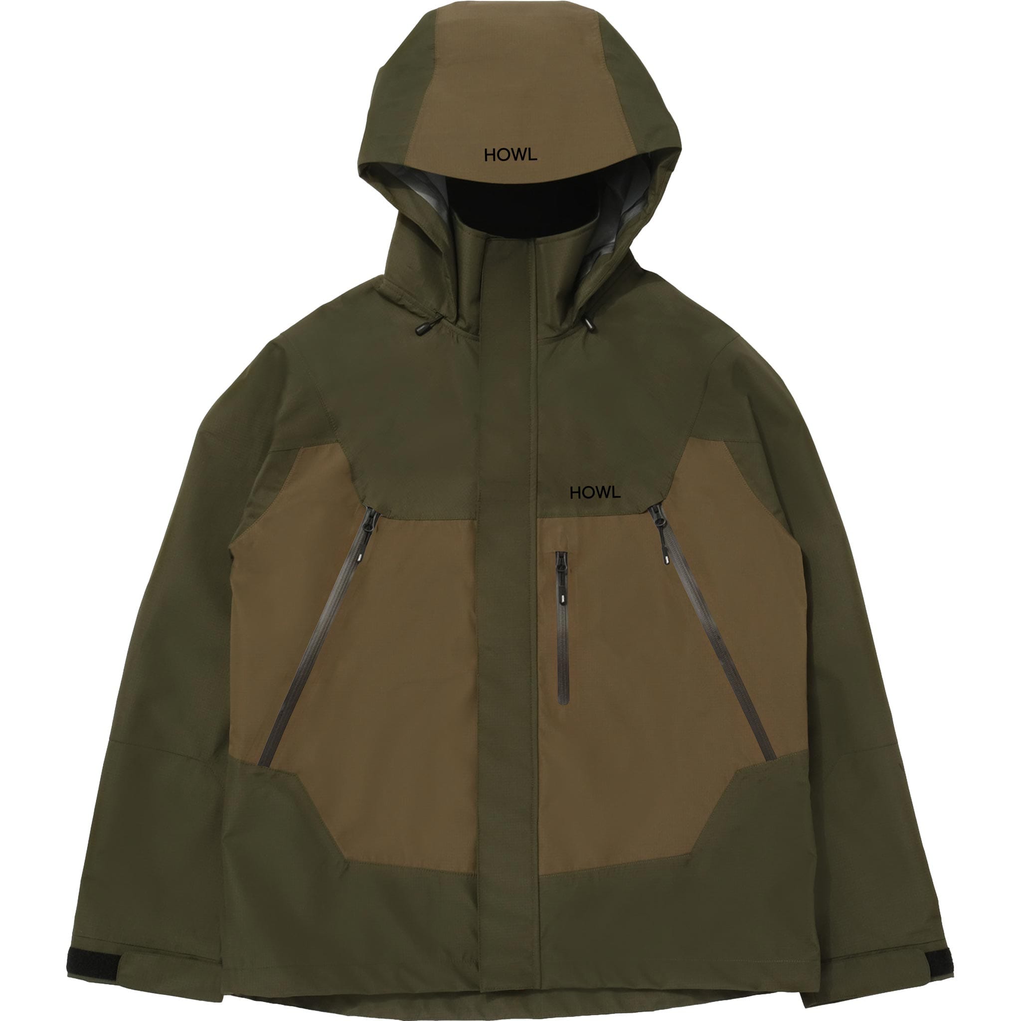 Howl Shell Jacket Army 2025 Mens Snowboard Coat