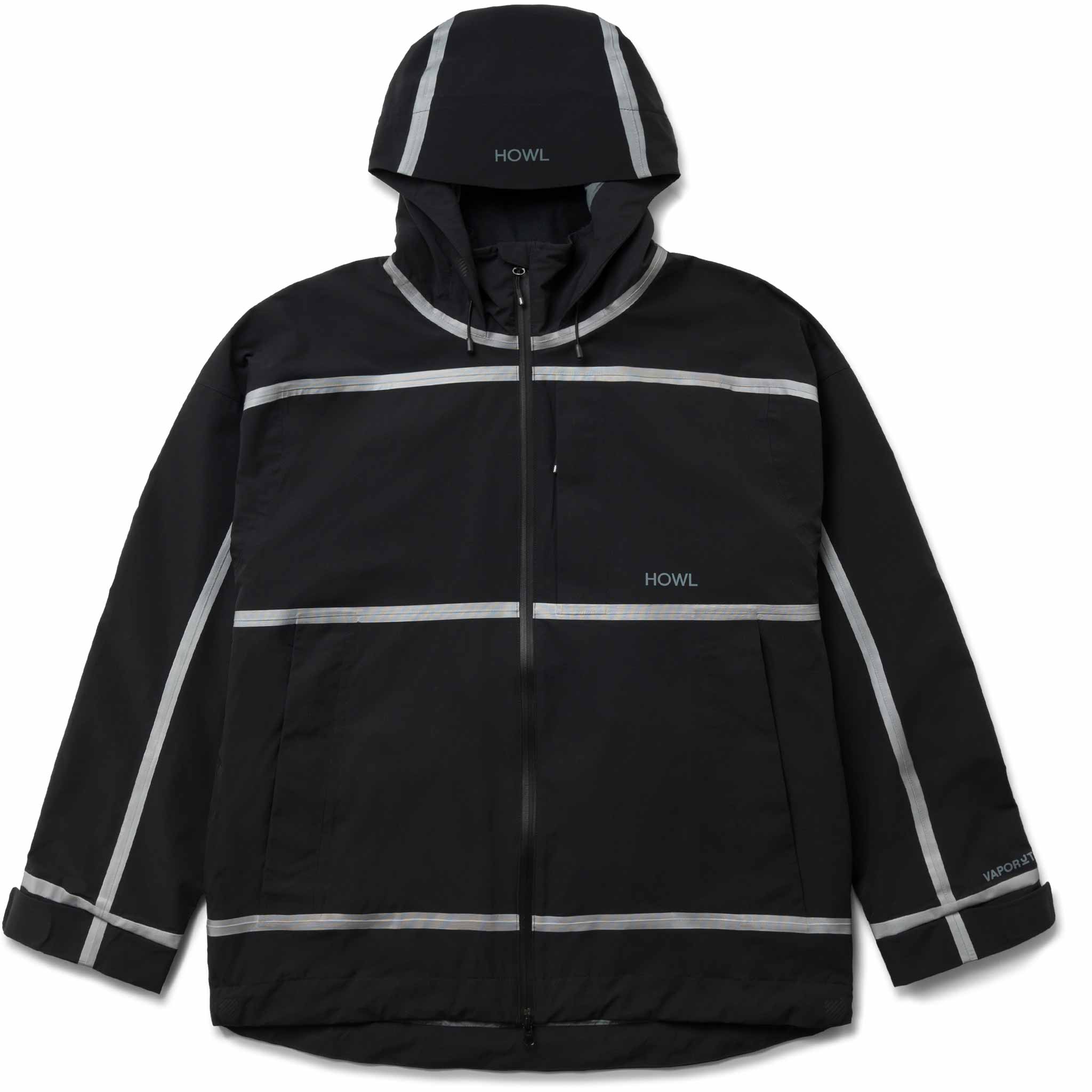 Howl Taped Jacket 2026 Black Mens Snowboard Coat