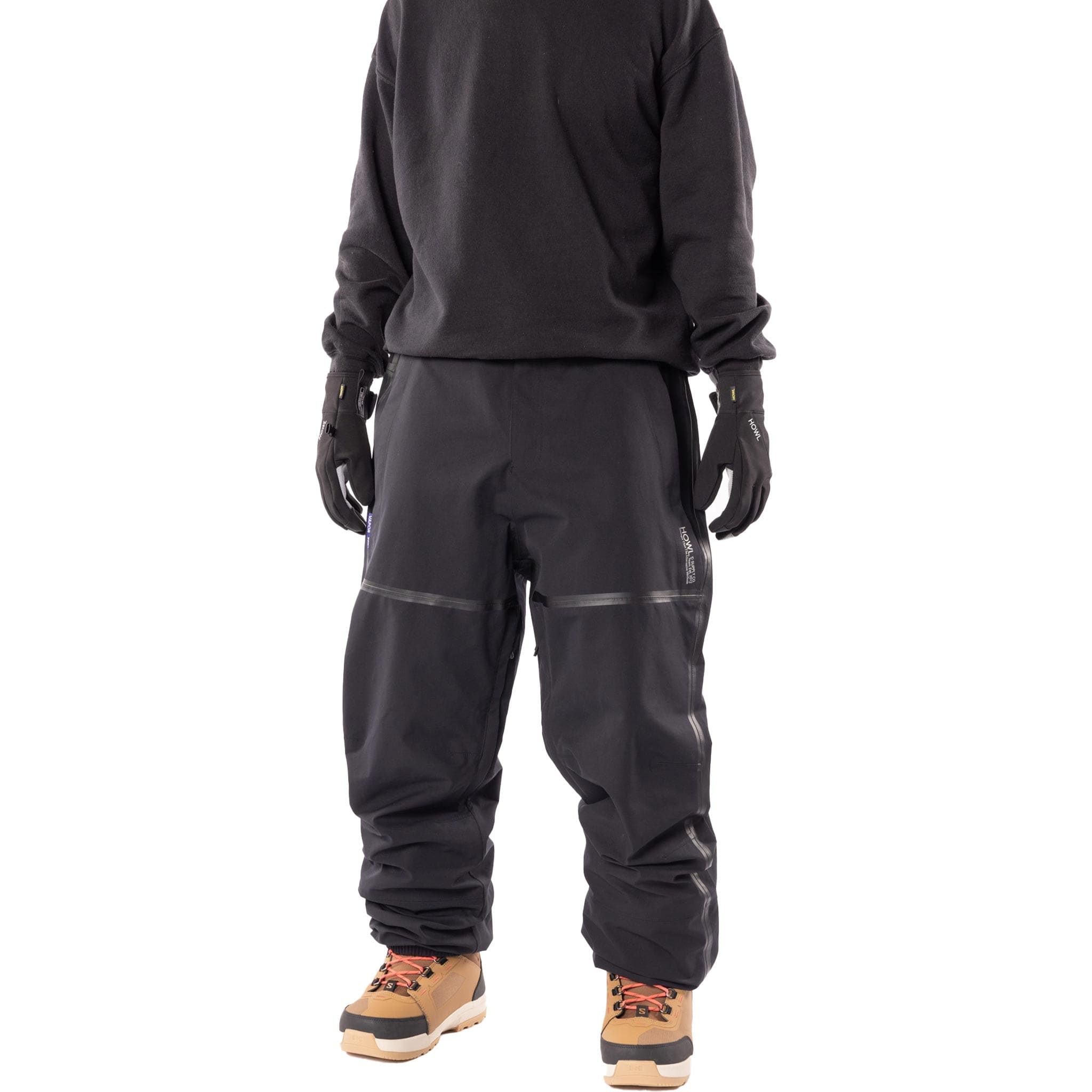 Howl Taped Pant Black 2025 Mens Snowboard Pants