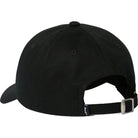 Huf 89 Embroidered 6-Panel Strapback Hat Black White Hats