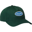 Huf 89 Oval 5 Panel Hat Forest Green Hats