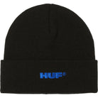 Huf All Caps Cuff Beanie Black Beanie