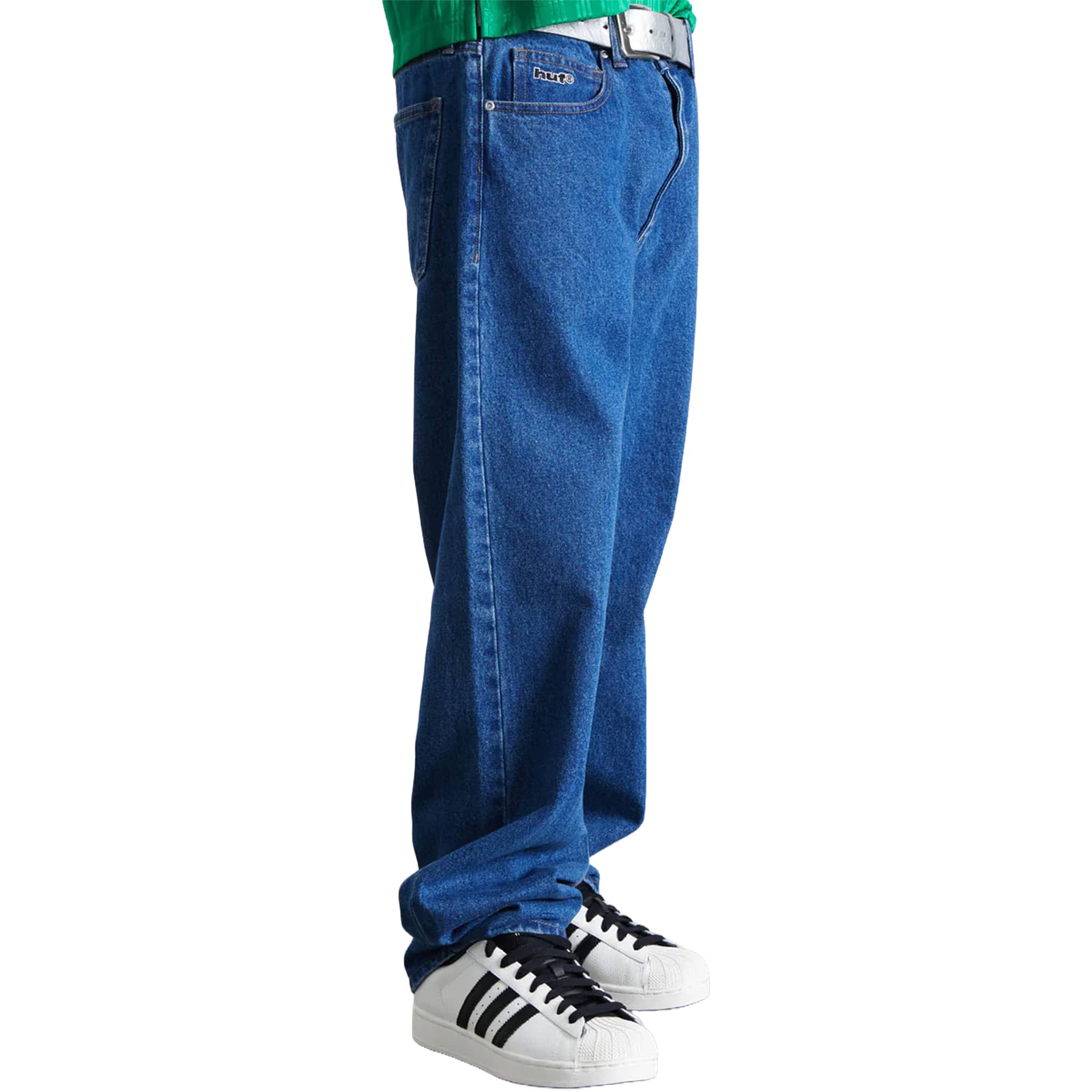 Huf Basic Ass Jeans Stone Wash Indigo Pants