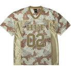 Huf Camo Football Jersey Brown T Shirt