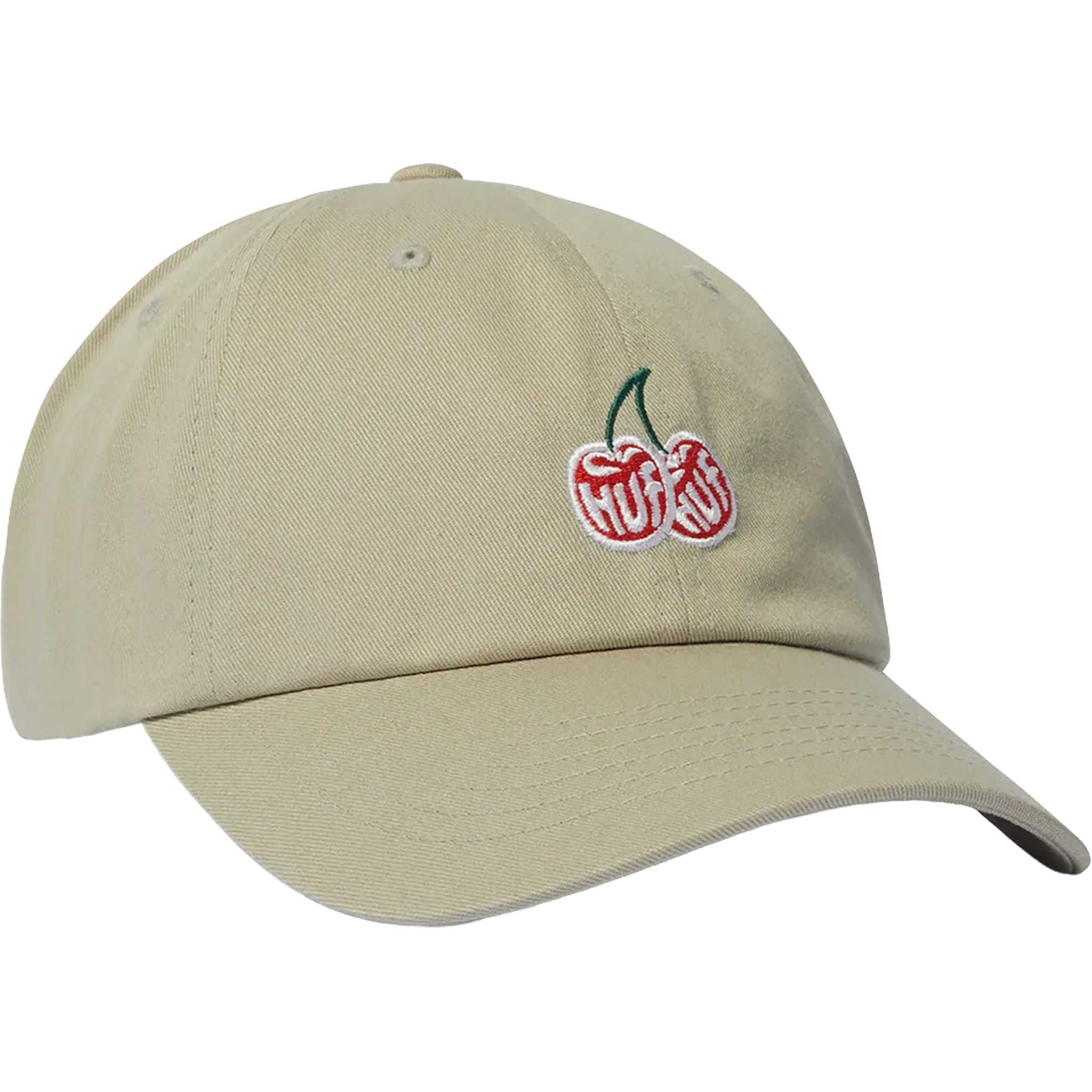 HUF Cherries 6 Panel Hat Khaki Hats