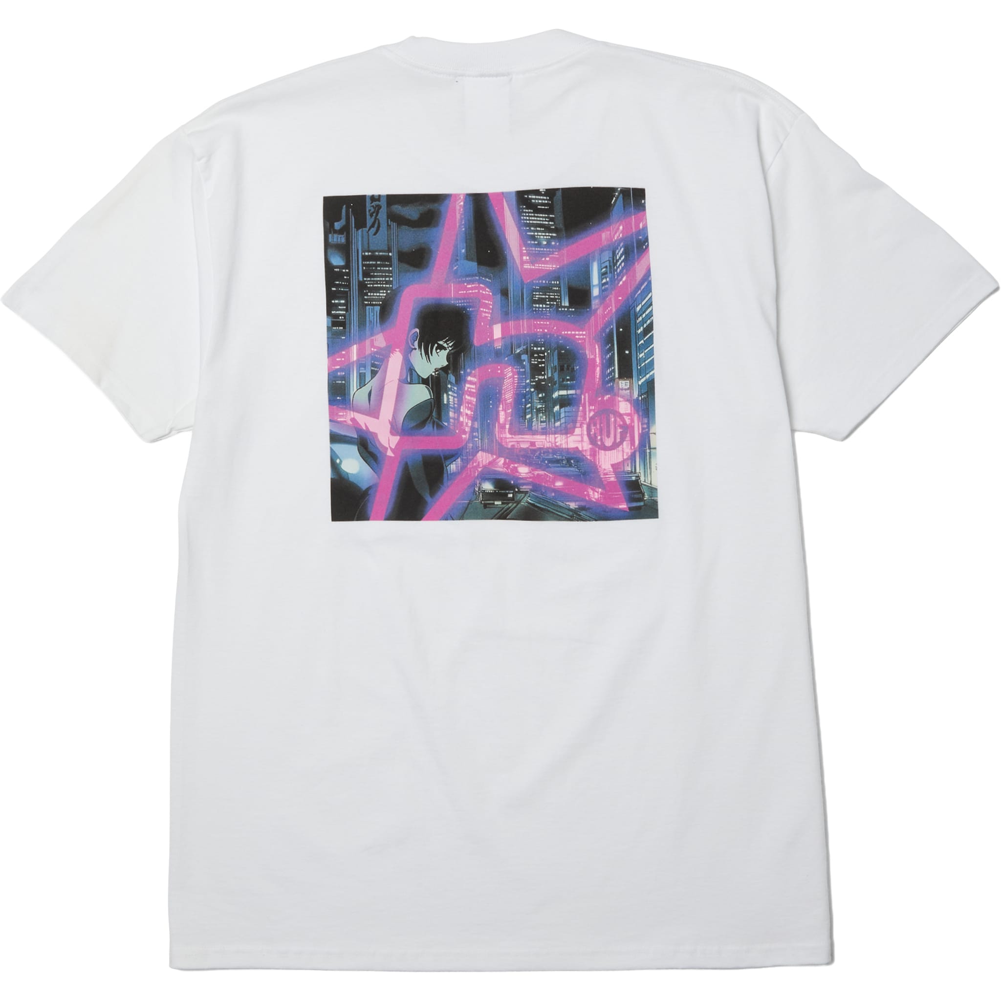 Huf Cyberpunk T-Shirt White T Shirt