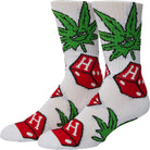 HUF Dice Buddy Crew Sock White Socks