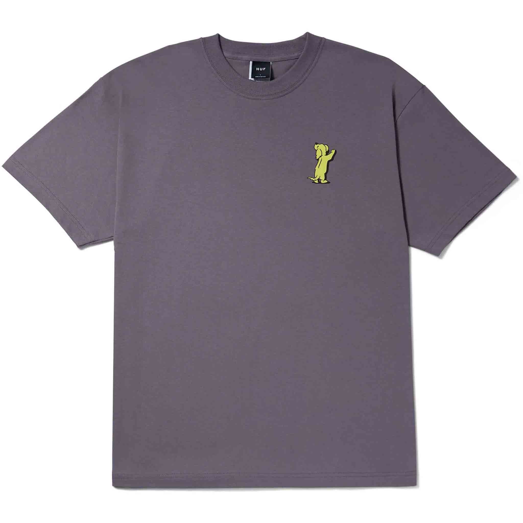 Huf Dog Sense Tee Light Plum T Shirt