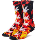 Huf Elements Digital Plant Life Sock Orange Socks