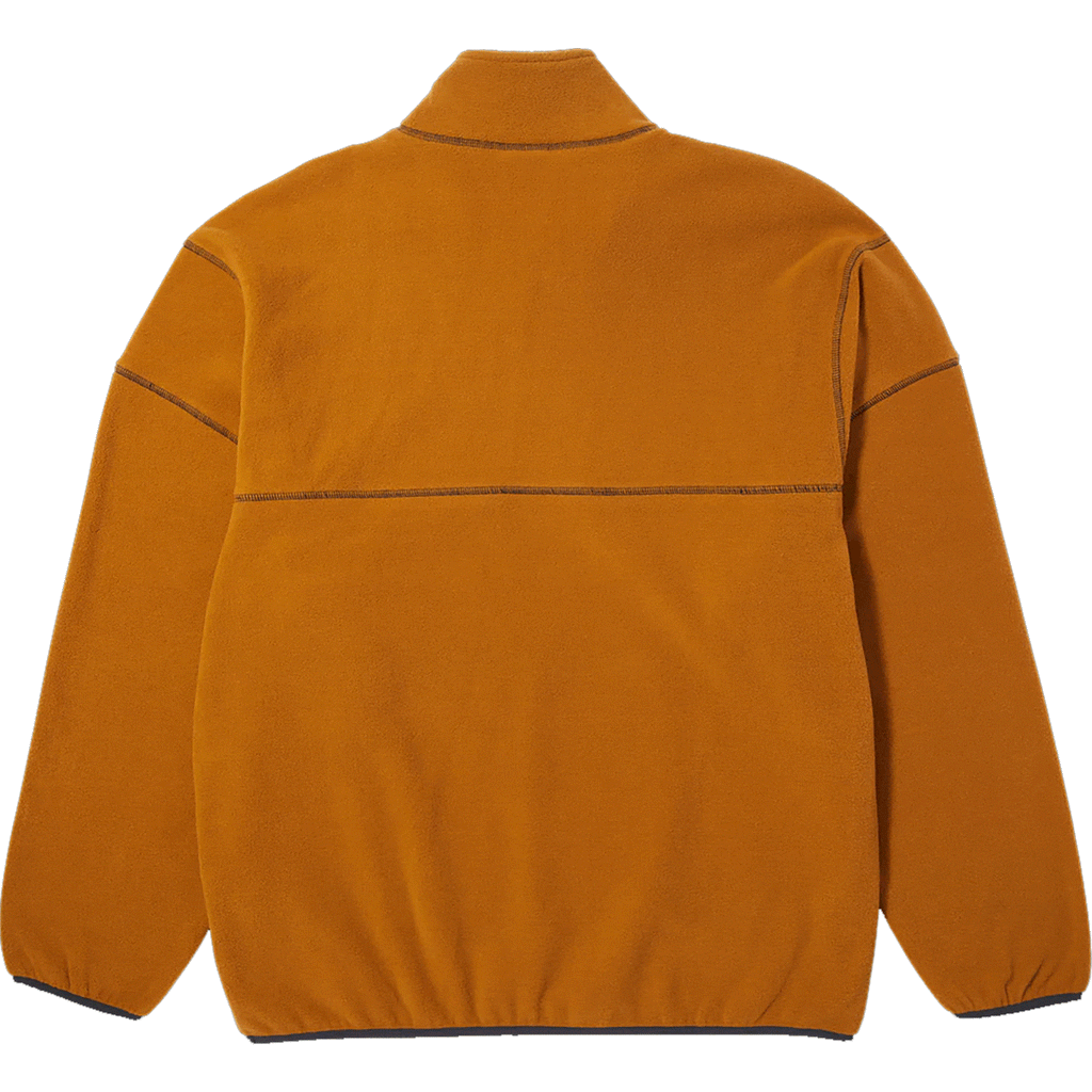 Huf Elysian Quarter Zip Fleece Latte Sweatshirts