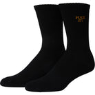 Huf Fuck It Embroidered Sock Black Gold Socks