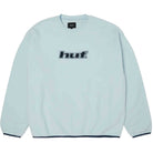 Huf H Dot Polar Fleece Crewneck Sky Sweatshirts