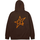 Huf H Star Logo Hoodie Bison Sweatshirts