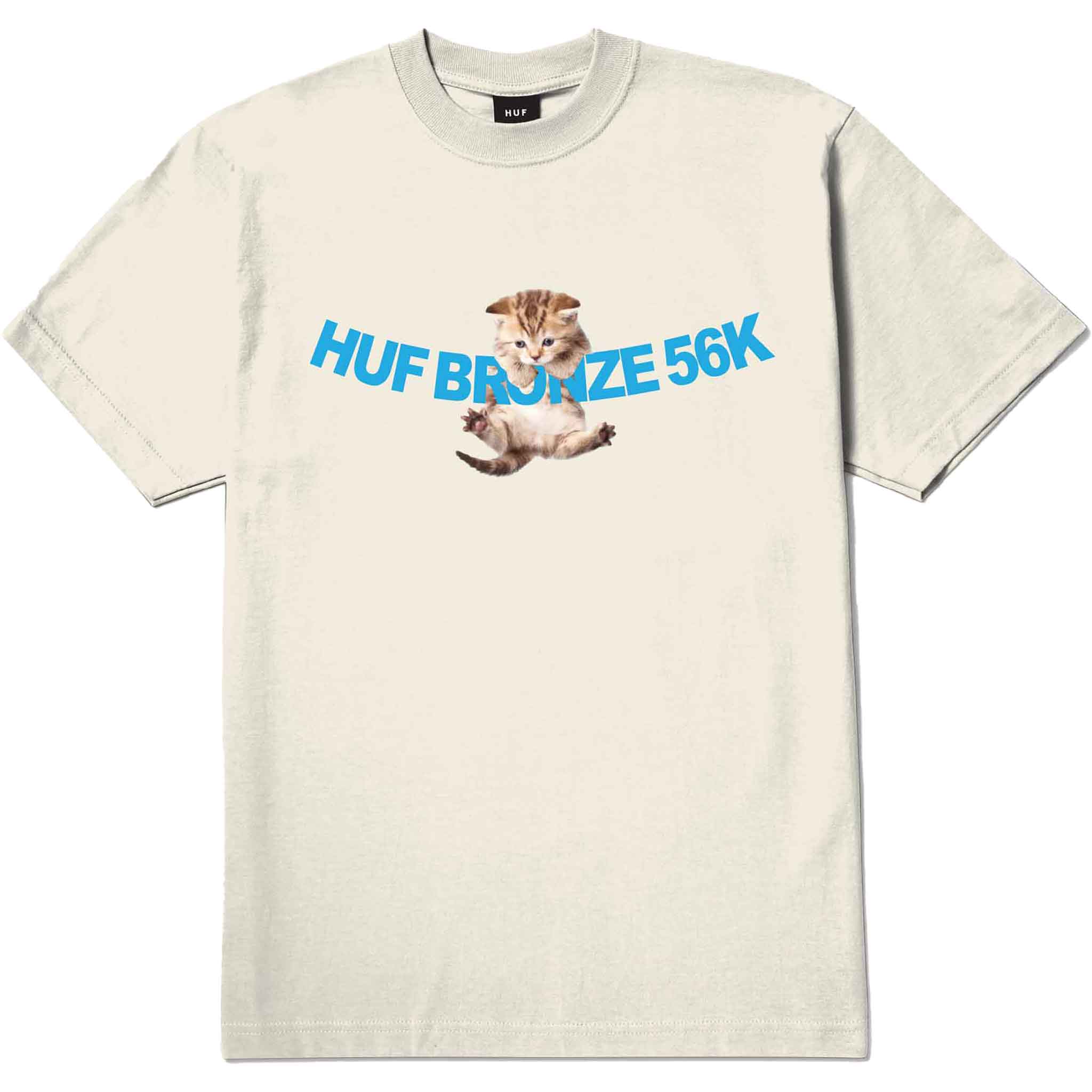 Huf Hang in There Tee Natural T Shirt