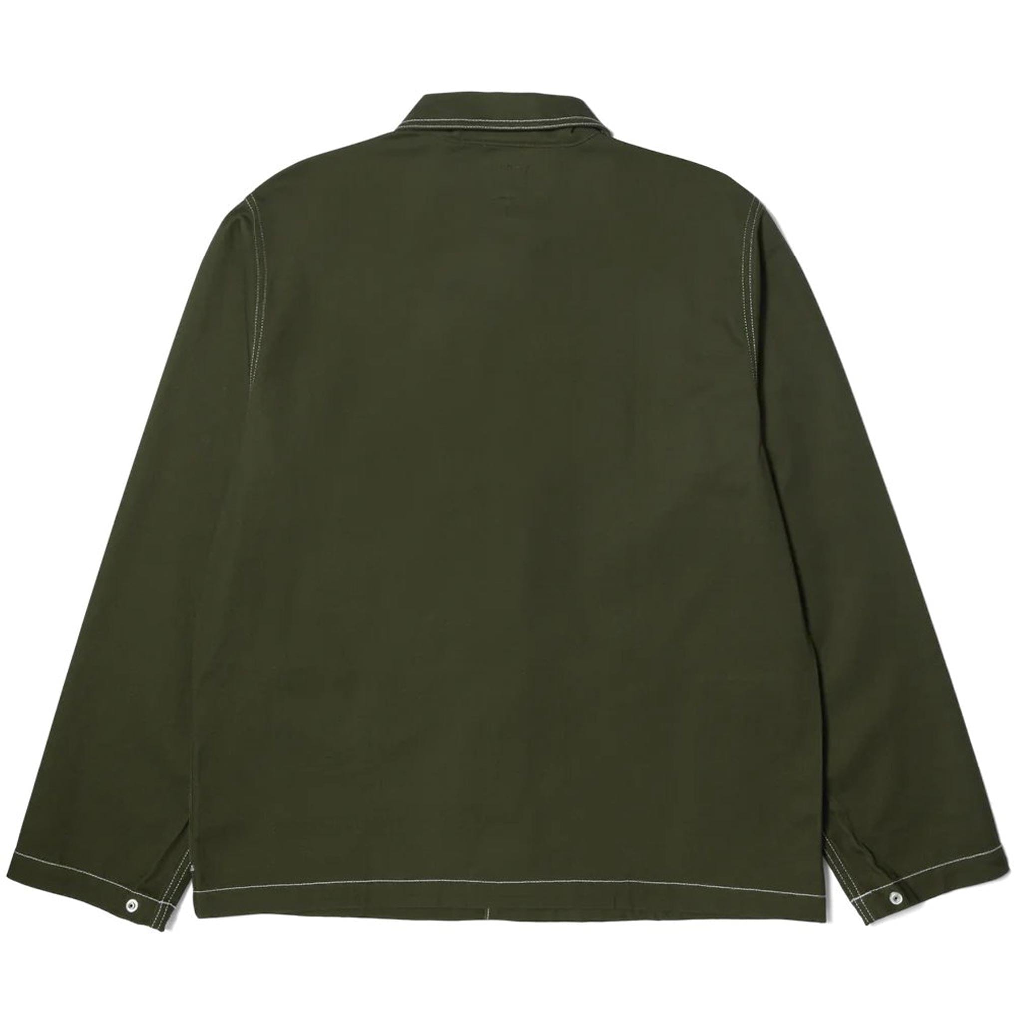 HUF Mason Shacket Hunter Green Casual Jackets