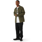 HUF Mason Shacket Hunter Green Casual Jackets