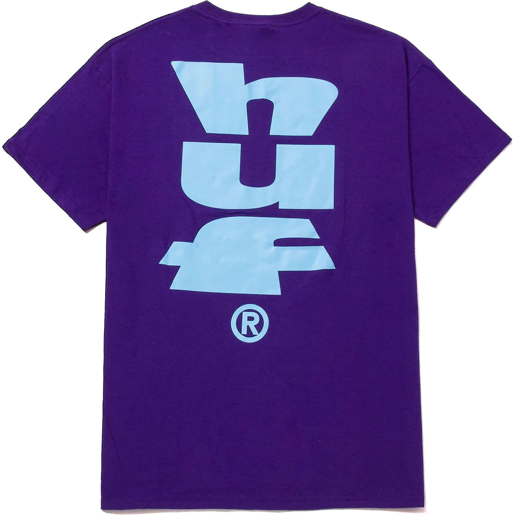 Huf Megablast Tee Purple T Shirt