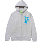 Huf Mesgablast Full-Zip Hoodie Athletic Heather Sweatshirts