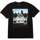 Huf Midnight Radio Tee Black T Shirts